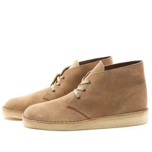 clarks desert coal grn camouflage